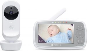 Motorola VM44 Connect - Wi-Fi Babyfoon met Camera en App - HD Videostreaming - Nachtzicht - Vele Functies