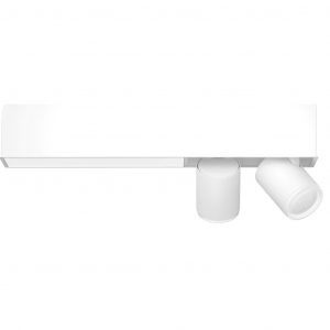 Philips Hue Centris opbouwspot White & Color 2-lichts Wit - rechthoekig