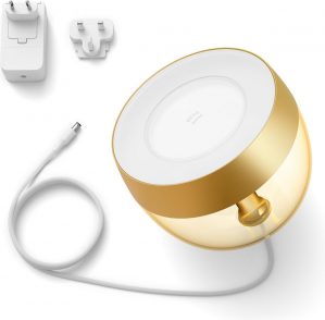 Philips Hue Iris Tafellamp - White and Color Ambiance - Gëintegreerd LED - Goud - 8,1W - Bluetooth - Limited Edition