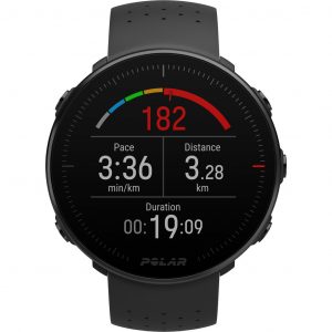 Polar Vantage M Zwart - Maat M/L