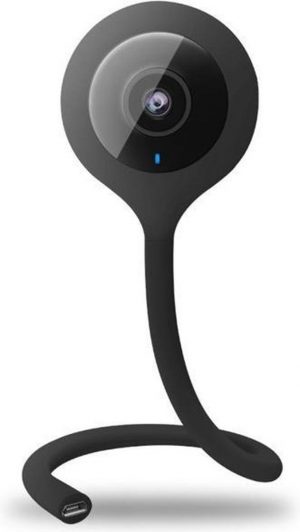 Babyfoon - Camera - Intercom - HD kwaliteit - Inclusief app - Speelt slaapliedjes af - Zwart