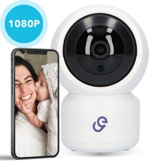 EazyGoods - Babyfoon met Camera - Camera Beveiliging - Huisdiercamera - Spy Camera - 1080P - HD - Bewegings- en geluidsdetectie