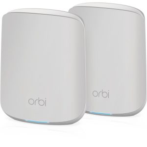 Netgear RBK352 Orbi WiFi 6 Dual-band Mesh Systeem 1x Router (RBR350), 1x Satelliet (RBS350)