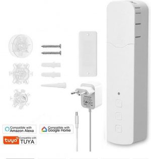 Noiller® Rolgordijn motor - SMART Rolgordijn - Switchbot - Slimme gordijnen - Voor Rolgordijnen & Jaloezieën - Voice control