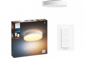 PHILIPS HUE Enrave plafondlamp WA 38 cm Wit