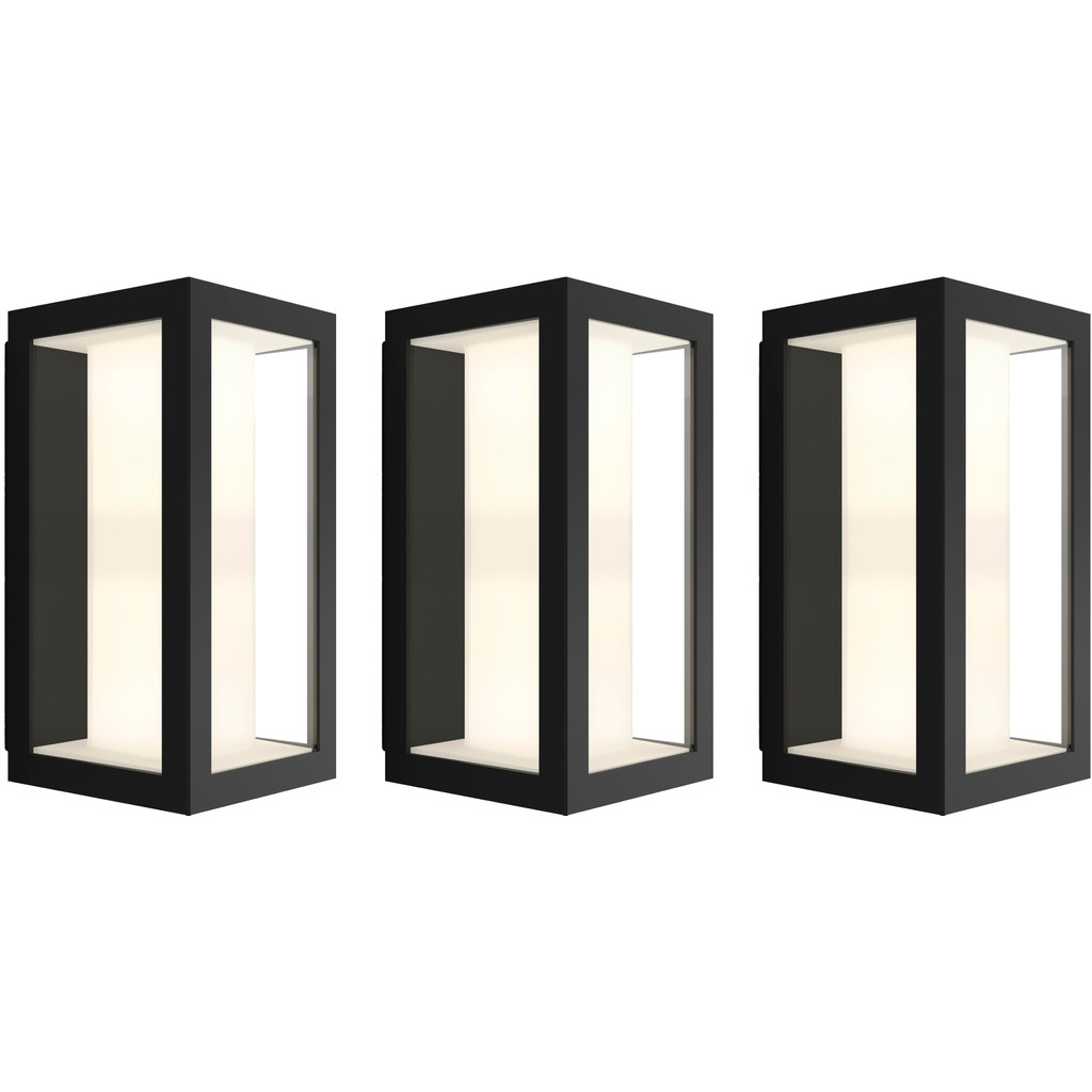 Philips Hue Impress Wandlamp Smal Buiten 3-Pack