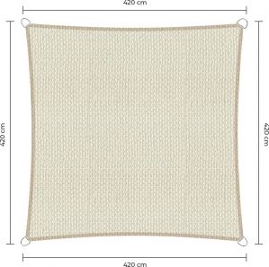 SMART vierkant 4.2x4.2 ivoor
