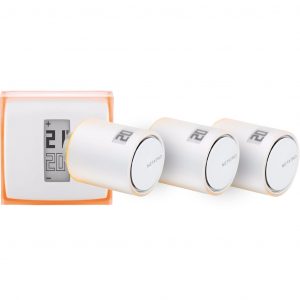 Netatmo Thermostaat + 3 radiatorknoppen