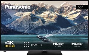 Panasonic TX-55JXW604 LED-TV 139 cm 55 inch Energielabel G (A - G) DVB-T2, DVB-C, DVB-S2, UHD, Smart TV, WiFi, CI+* Zwart