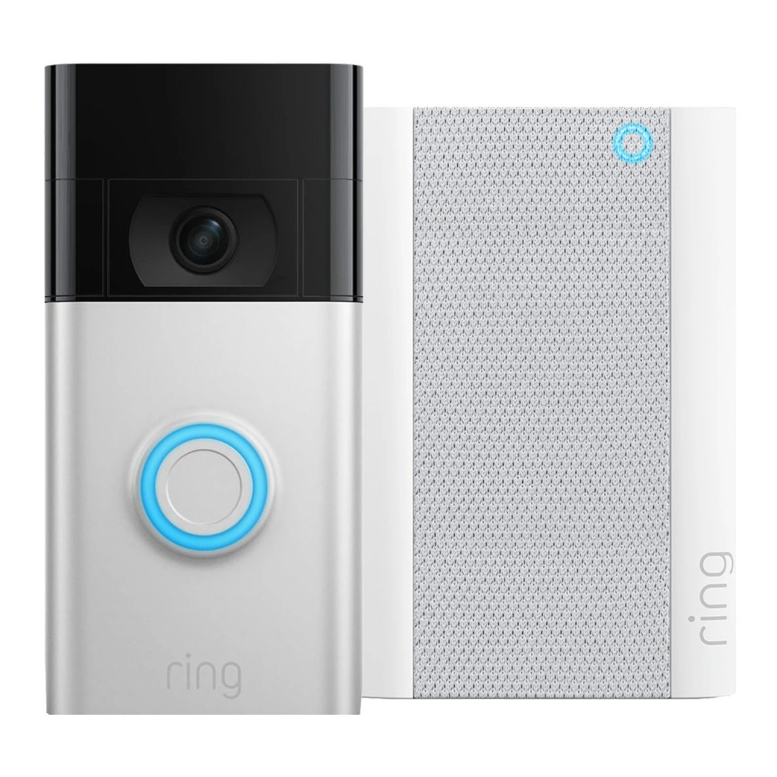 Ring Video Doorbell Gen. 2 Nikkel + Chime Pro Gen. 2 Smart Gear Compare