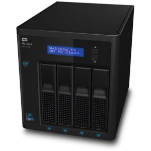 WD My Cloud Pro PR4100, 16 TB WDBNFA0160KBK, 2x LAN, USB 3.0