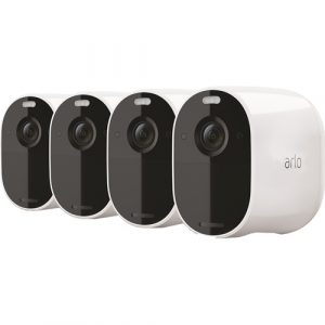 Arlo beveiligingscamera Essential Spotlight 4 stuks (Wit)