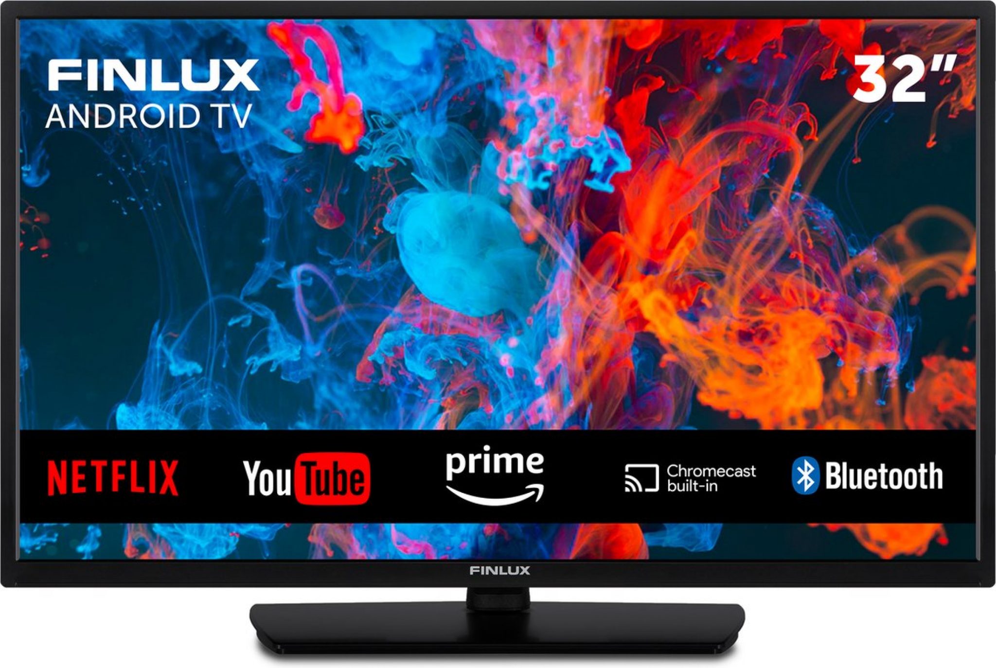 Finlux FLH3235ANDROID 32 Inch HD Ready Android TV met Ingebouwde Chromecast Smart Gear