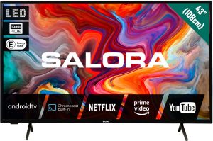 Salora SMART43TV tv 109,2 cm (43") Full HD Smart TV Wifi Zwart