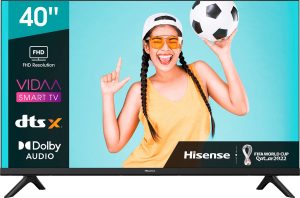 Hisense 40A4BG tv 100,3 cm (39.5") Full HD Smart TV Wifi Zwart
