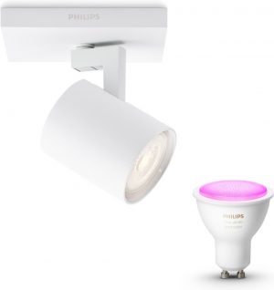 Philips myLiving Runner Opbouwspot - LED - Wit - 1 lichtpunt - Incl. Philips Hue White & Color Ambiance Gu10