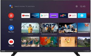 Toshiba 43UA4C63DG tv 109,2 cm (43") 4K Ultra HD Smart TV Wifi Zwart