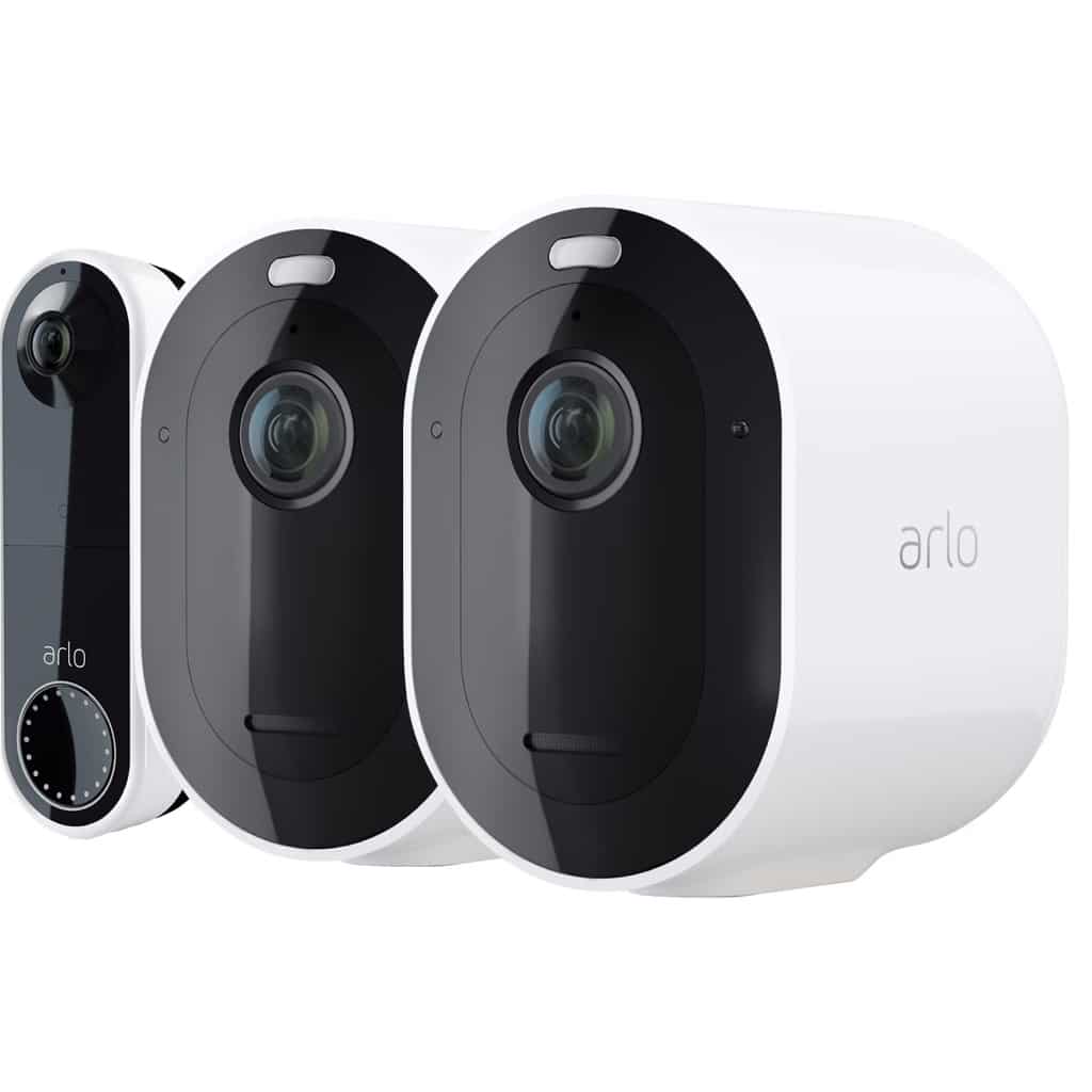 Arlo Pro 4 Spotlight Wit 2pack + Arlo Wire Free Video Doorbell Wit