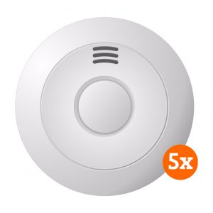 Elro Blue Line CBFS58R Koppelbare Rookmelder 5-pack