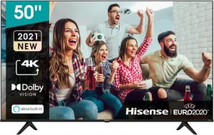 Hisense 50A62G tv 127 cm (50") 4K Ultra HD Smart TV Wifi Zwart