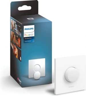 Philips Hue smart button - Bedien Lampen met één Klik - Verbind met Bluetooth of Hue Bridge - Werkt met Alexa en Google Home