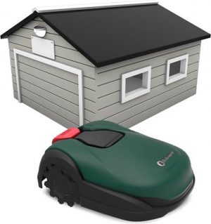 Robomow Robotmaaier RK1000 - 1000 m² 45% Helling Combo Deal (RK1000 + Deluxe garage)