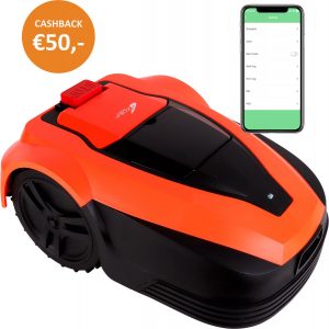 Zoef Robot robotmaaier Betsie met APP