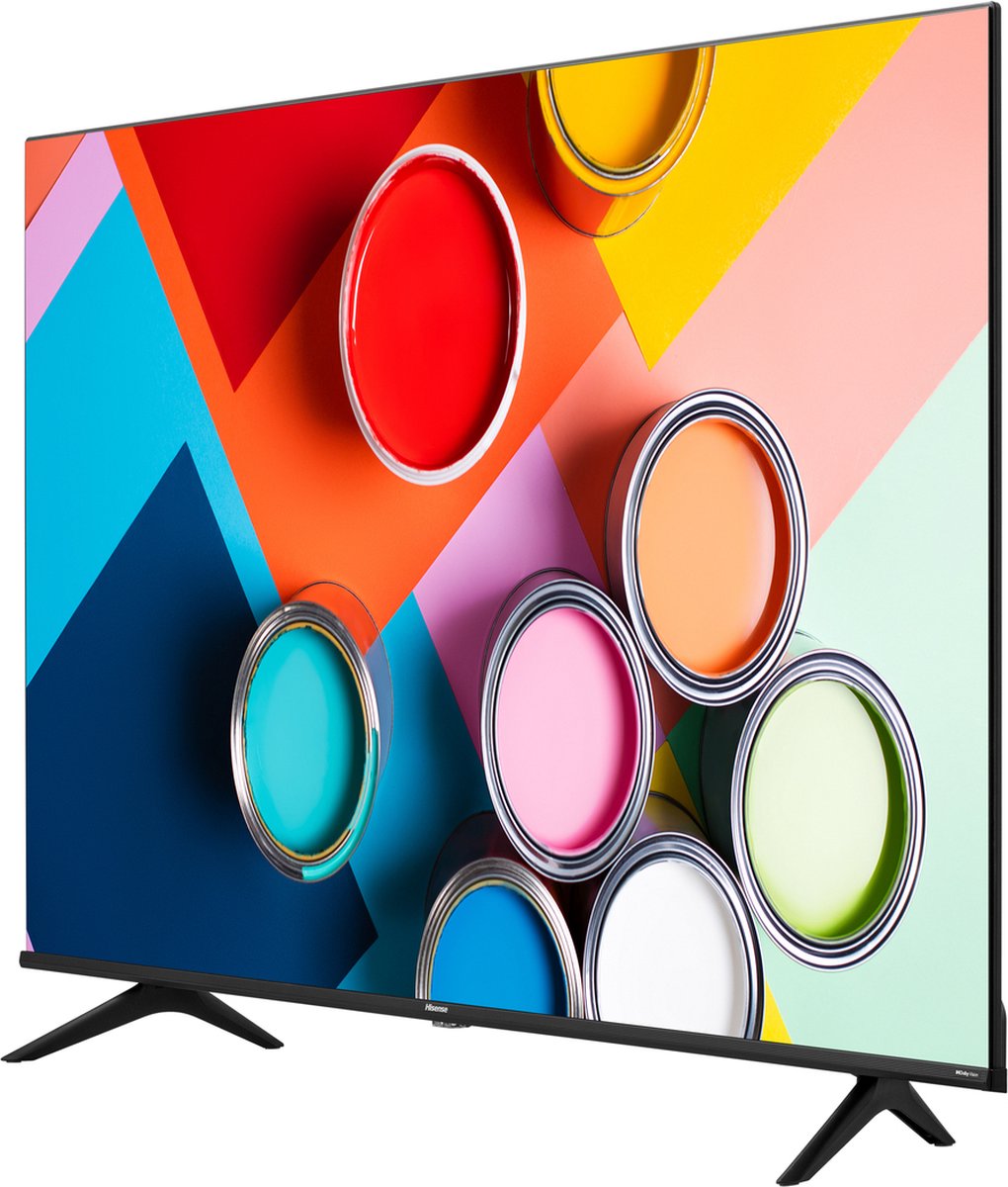 Hisense 43A62G - A6g - 43 inch - Led Televisie - UHD Smart TV - Zwart