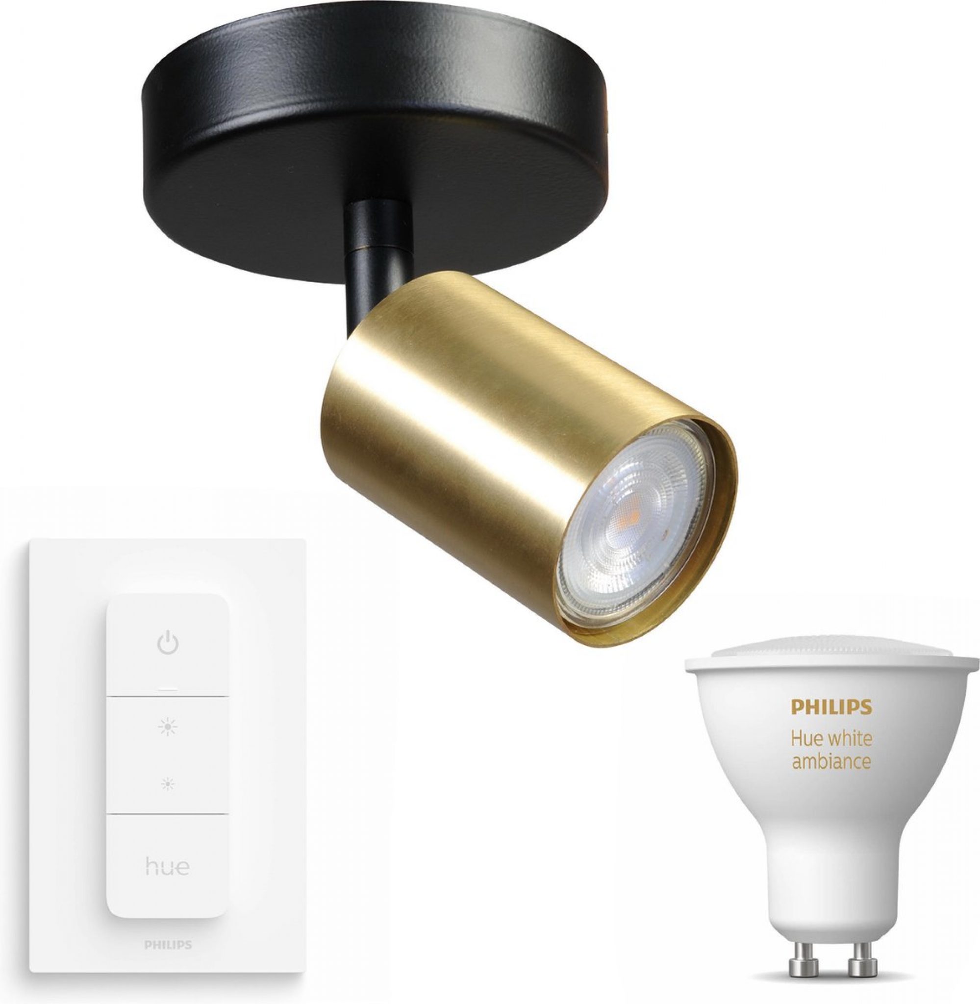 Masterlight Bounce Opbouwspot met Philips Hue White Ambiance GU10