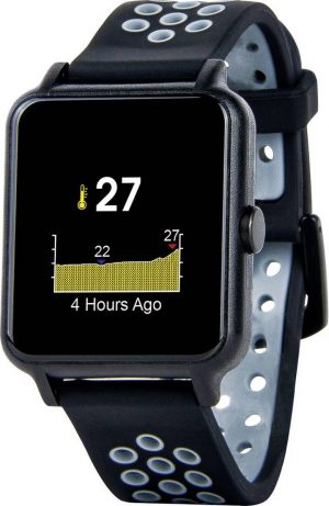 Alatech GLOBAL Star2 GPS sports Watch WB002 GPS-sporthorloge 43 mm Grijs-zwart