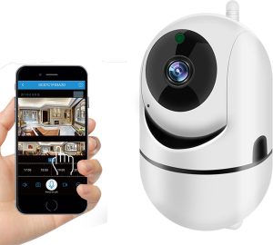 Beveiligingscamera - Babyfoon - Beveiliging - Spycam - bewegingsdetectie - geluidsdetectie - veiligheidscamera - bewakingscamera