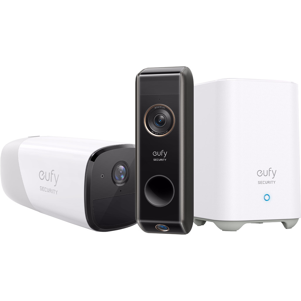 Eufycam 2 Pro + Eufy Video Doorbell Dual 2 Pro Smart Gear Compare