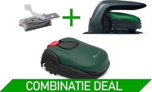 Robomow RK3000 Pro + Robohome + Extra messenset (Combodeal) - Robotmaaier - Robomow - 3000m2 - Randmaaifunctie - grasmaaier
