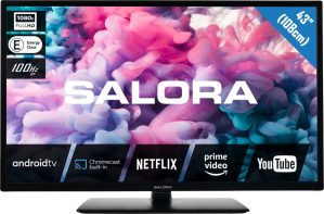 Salora 43FA330 tv 109,2 cm (43") Full HD Smart TV Wifi Zwart