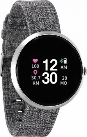 X-WATCH Siona Color Fit Smartwatch 25 mm Grijs