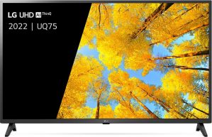 LG 43UQ75006LF.AEK tv 109,2 cm (43") 4K Ultra HD Smart TV Wifi Zwart