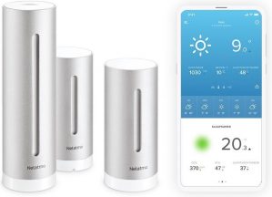 Netatmo Slim Weerstation - Incl. extra binnenmodule - 220V