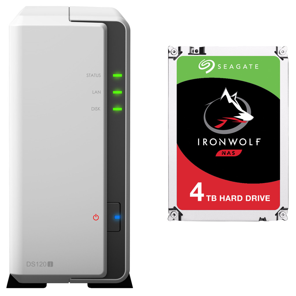 Synology DS120j + 4 TB