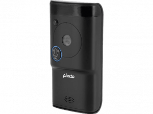 Alecto Dvc-1000 Wifi-deurbel Met Camera Zwart
