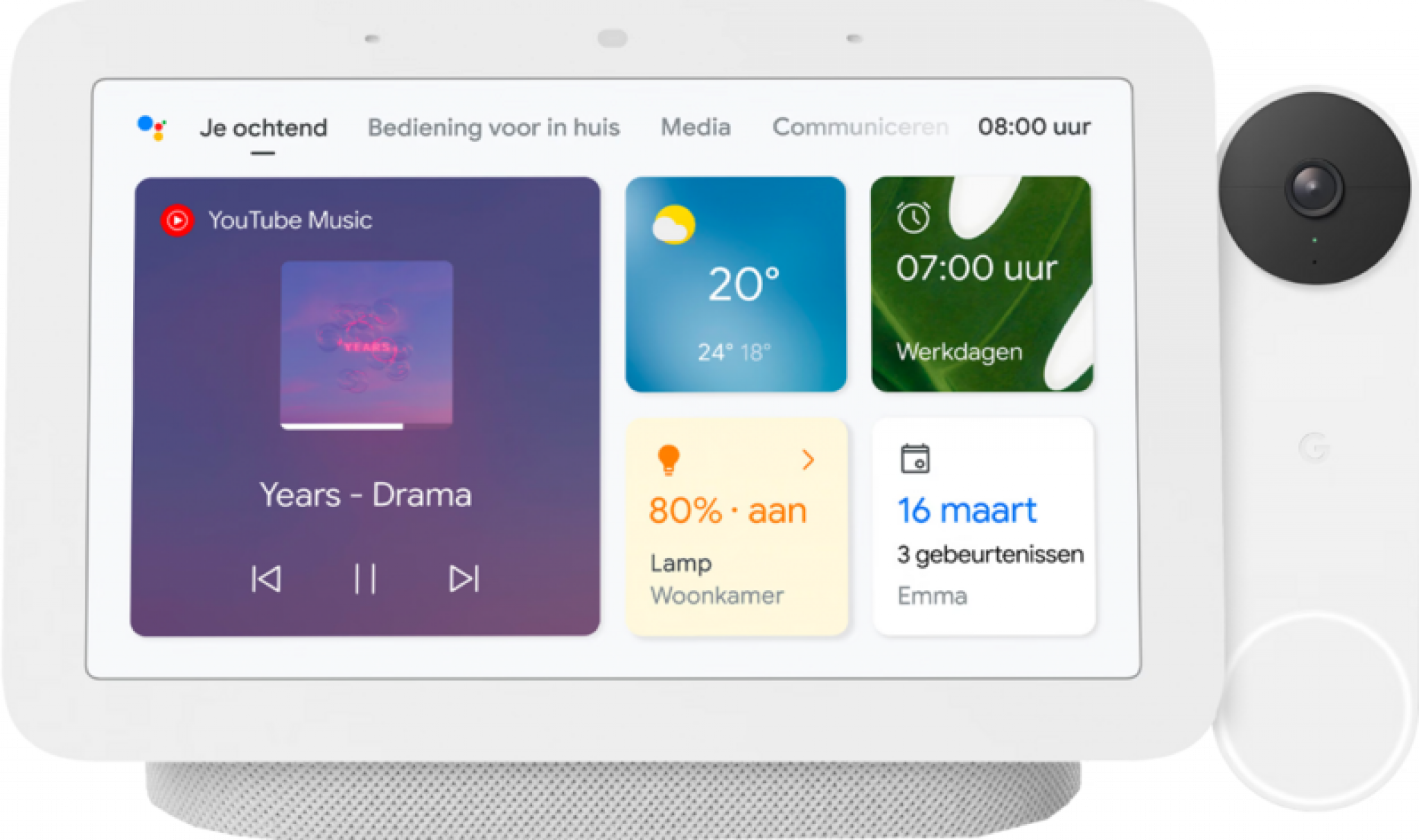 Google Nest Hub Calendar Sync