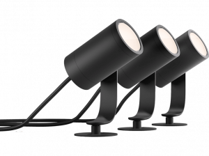 Philips Hue Lily Starterkit Spot Zwart - 3 Pack