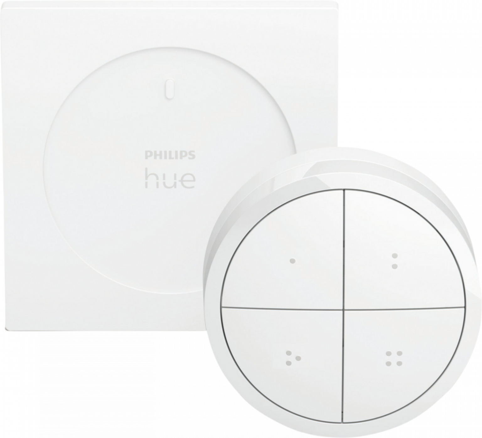 thumbnail image 2 of Philips Hue Tap Dial Wireless Smart Switch - White, Control Rooms & Dim Lights 2 of 14