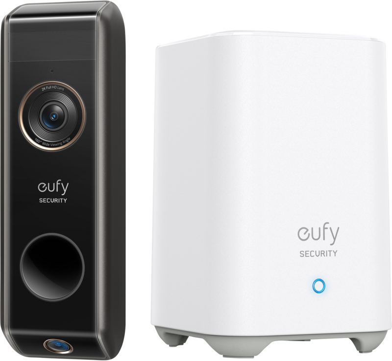 Eufy Video Doorbell Dual 2 Pro met HomeBase Smart Gear Compare