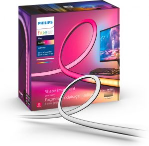 Philips Hue Play gradient lightstrip PC monitor - wit en gekleurd licht - 32-34 inch monitor
