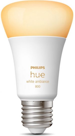 Philips Hue Slimme Lichtbron E27 - White Ambiance - 8.5W - Bluetooth - 806LM - BULK