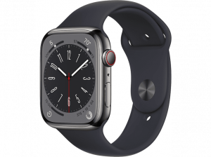 Apple Watch Series 8 Cellular 45 Mm Graphite/stainless Steel/midnight