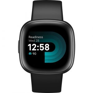 Fitbit smartwatch Versa 4 (Zwart)