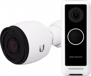 Ubiquiti UniFi Protect G4 Doorbell + Ubiquiti UVC G3 Pro
