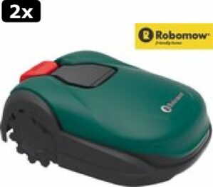 2x Robomow Robotmaaier RK2000 Alexa App gestuurd 2000 m-≤ 45% Helling