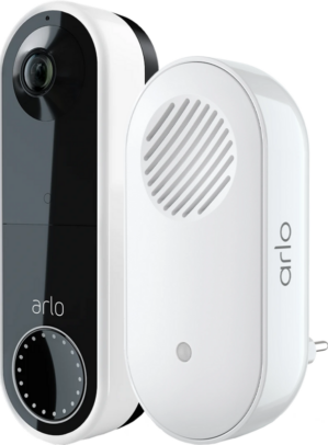 Arlo Wire Free Video Doorbell Wit + Chime